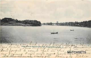 1906 GALESBURG, ILLINOIS Lake Rice & Soangetaha Club Grounds Undivided