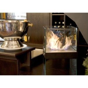 Fire Dance Cube Bio Ethanol Indoor/Outdoor Fireplace Fire Pit