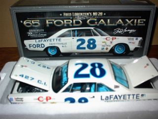 Fred Lorenzen 1965 Lafayette Ford Galaxie 1 24 1965 Daytona 500 Winner