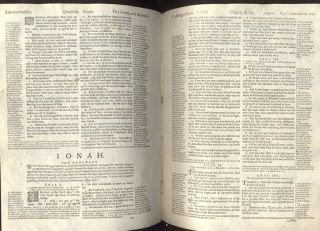 1599 Geneva Quarto Roman Letter Bible Leaves Complete Book of Obadiah