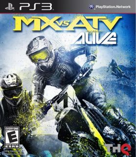 MX vs ATV Alive PS3 Game Brand New SEALED Region Free