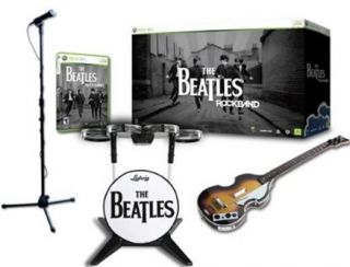  Band Kit Limited Edition Xbox 360 Xbox360 Game Guitar Drums Mic