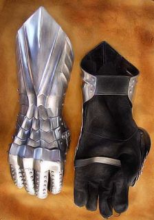 Hand Forged Gothic Medieval Gauntlets SCA Gauntlets