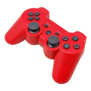  Wireless Video Game Remote Controller for Sony PS3 Red
