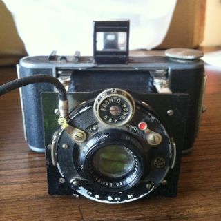  Korelle Camera Pronto Germany 135F  7.5 cm Original Gauthier Black
