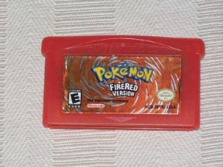 Pokemon FireRed Version Game Only for Nintendo Gameboy Advance Saves