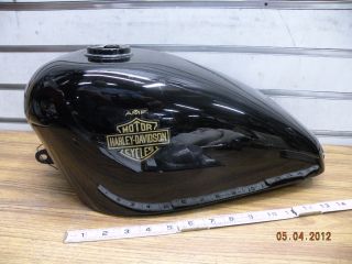  Harley Sportster Gas Tank AMF Bar Shield Decal 70s Black 79 81