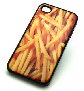  iPhone 4 4S Plastic Cover French Fries Food Potato Burger Yum