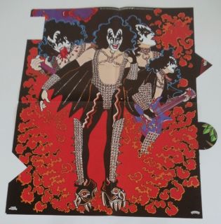 Up for sale is a Gene Simmons Kiss   Solo Album  33 RPM LP Record