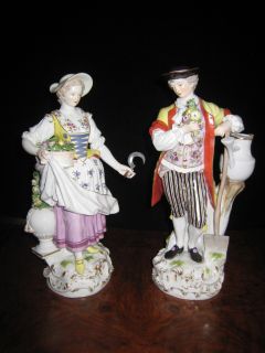 Meissen Porcelain Figurine Gardners
