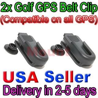 New 2x Pack Belt Clip GARMIN GolfLogix GPS 8 Golf Logix GPS 8 Golf