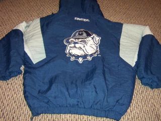 Vintage Georgetown Hoyas 1990s Starter Jacket Football Basketball Mens