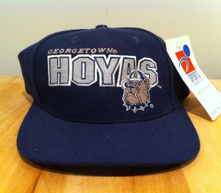 Vintage Georgetown Hoyas Snapback Hat Sport Specialties NWT Rare