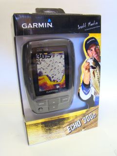 New Garmin Echo 300C Fishfinder Dual Beam Fully Automatic