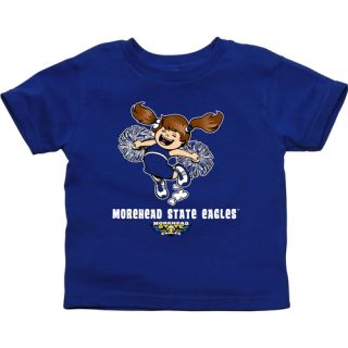 Morehead State Eagles Infant Cheer Squad T Shirt Royal Blue