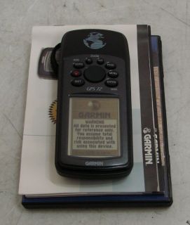 GARMIN GPS72 GPS 72 Handheld GPS Receiver Personal Navigator