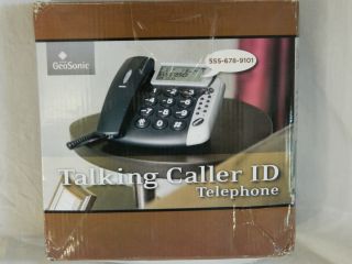 Geosonic Talking Caller ID Phone G12