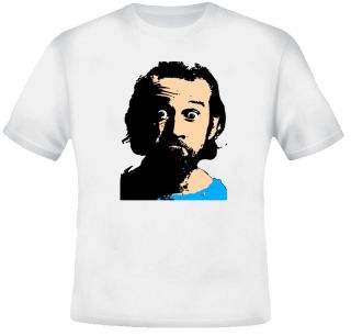  George Carlin Comedian T Shirt White
