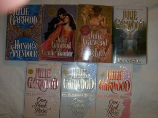 Lot of 7 historical romances by Julie Garwood