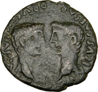Tiberius Drusus Germanicus RARE Authentic Genuine Ancient Roman Coin