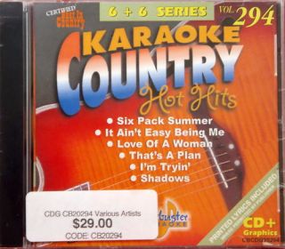 Trace Atkins Phil Vassar New Country CD G Karaoke CDG