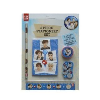 New One Direction 2 Crush 5 Piece Stationery Set Gift