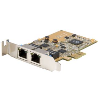 Startech ST1000SPEXDP 2 Port Gigabit Ethernet PCIe Card