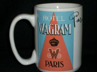 Paris Hotel de Crillon Wagram France Place La Concorde Coffee Mug