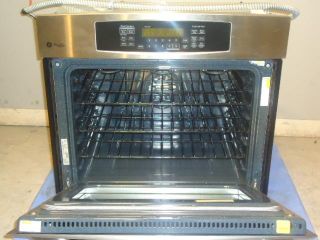 GE Profile 30 Single Wall Oven PT916SMSS Stainless Ding on The Door