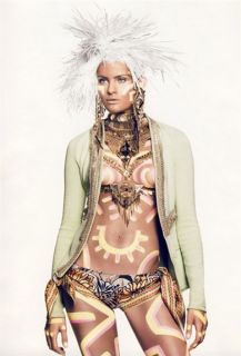 Designer Gerda Lynggaard MONIES Braclet Amulet RARE Seen in Vogue