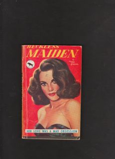 Vintage PB 1949 Peggy Gaddis Crow Book 25 Reckless Maiden GGA Nice