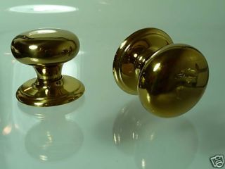 Gainsborough Concord Polished Brass Door Knob Set