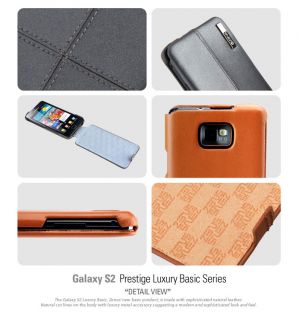 Samsung i9100 ZENUS Galaxy S2 II Case Luxury Leather