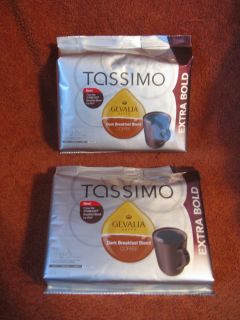  Tassimo  Gevalia Kaffe Dark Breakfast Blend EB Coffee  24 T DISCS NIP