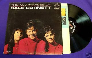 The Many Faces of Gale Garnett Rock LP RCA LPM3325 Mono