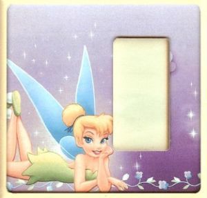 Tinkerbell Switch Plate Cover New GFI Outlet