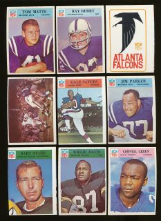  Football Near Complete Set 68 198 EXMT w Gale Sayers RC 12274