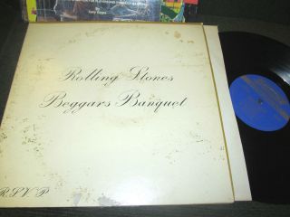 Beggars Banquet Rolling Stones 68 LP US Vinyl PS539 London Gatefold w