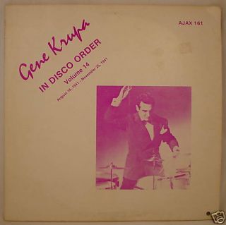 Gene Krupa in Disco Order LP • Volume 14 • 1941
