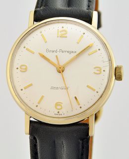 Mint Collectors Mens 1960s Gold Girard Perregaux w Watch