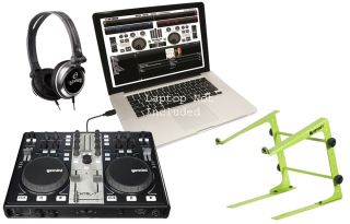 Gemini DJ Cntrl 7 Laptop MIDI Controller $60 Lime Laptop Stand