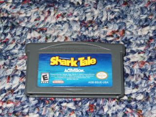 Shark Tale (Nintendo Game Boy Advance, 2004) GBA