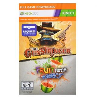 The Gunstringer Fruit Ninja Xbox Kinect Full Game Download Card