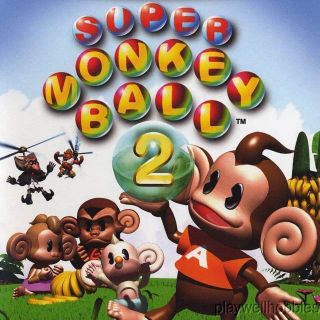 Nintendo GameCube Game SUPER MONKEY BALL 2   COMPLETE