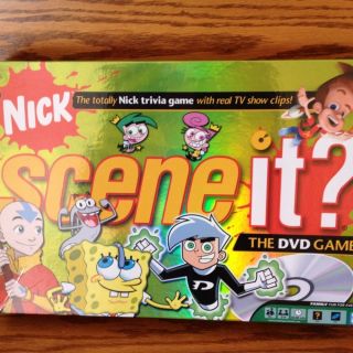 2006 Nickelodeon Nick Scene It The Dvd Trivia Game Used Once Mint