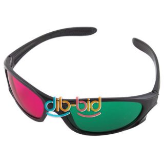 Red Green Magenta 3D Dimensional 3 D Glasses DVD Movie Game