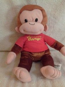 paydonlyne store curious george stuffed animal by kellytoy