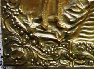  Icon Wood with Brass Oklad c1780 Saint George The Dragon