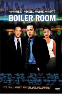 Boiler Room Giovanni Ribisi Vin Diesel DVD New