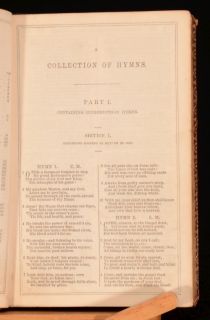 C1860 Wesley A Collection of Hymns for The Use of Methodists with